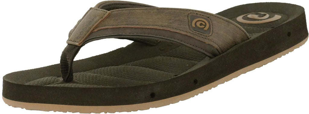 Cobian Mens Draino 2 DRA17201 CHOCOLATE Size 10 Flip Flops Brand New - AllSportsWearUSA