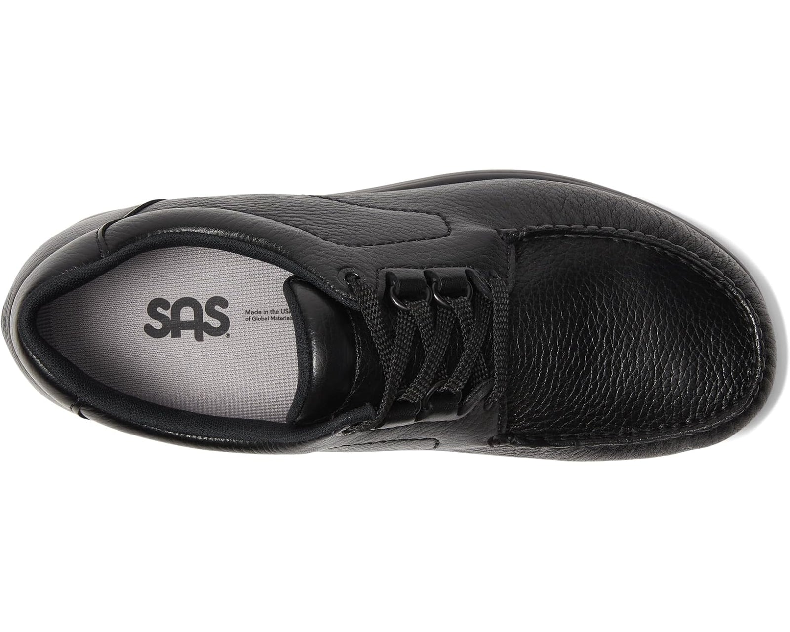 SAS Men's  Bout Time Comfort Lace Up Black