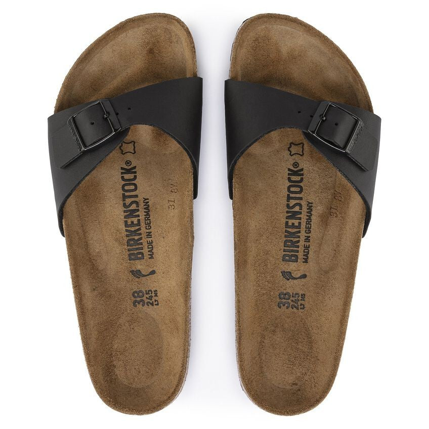 Birkenstock Madrid Birko-Flortm Birkibuctm Women's Sandals 040793 Black