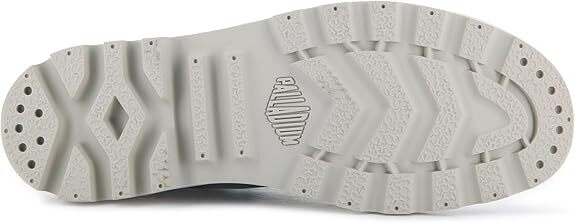 Palladium Women's Pampa Hi Boot, Vegan Canvas Lace Up  Gray Flannel BRAND NEW