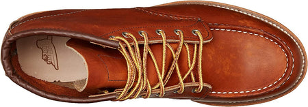 Red Wing Heritage Classic 6" Moc-Toe Work Boot # 875 Made in USA Oro Legacy