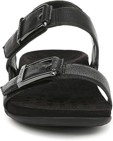 Vionic Women's Reese Slingback Sandals J2154L1-001 Black Leather