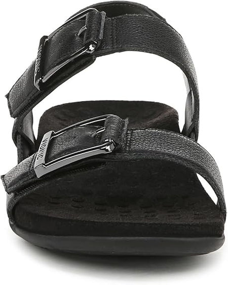 Vionic Women's Reese Slingback Sandals J2154L1-001 Black Leather