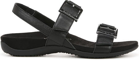 Vionic Women's Reese Slingback Sandals J2154L1-001 Black Leather