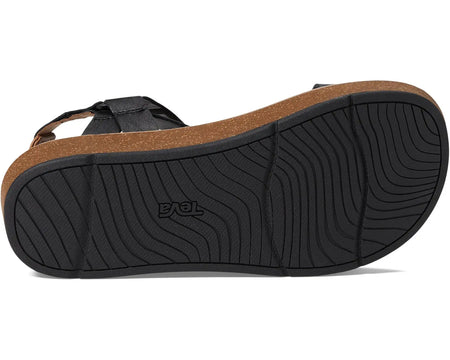 Teva Madera Wedge Women's Shoes 1151015 Black