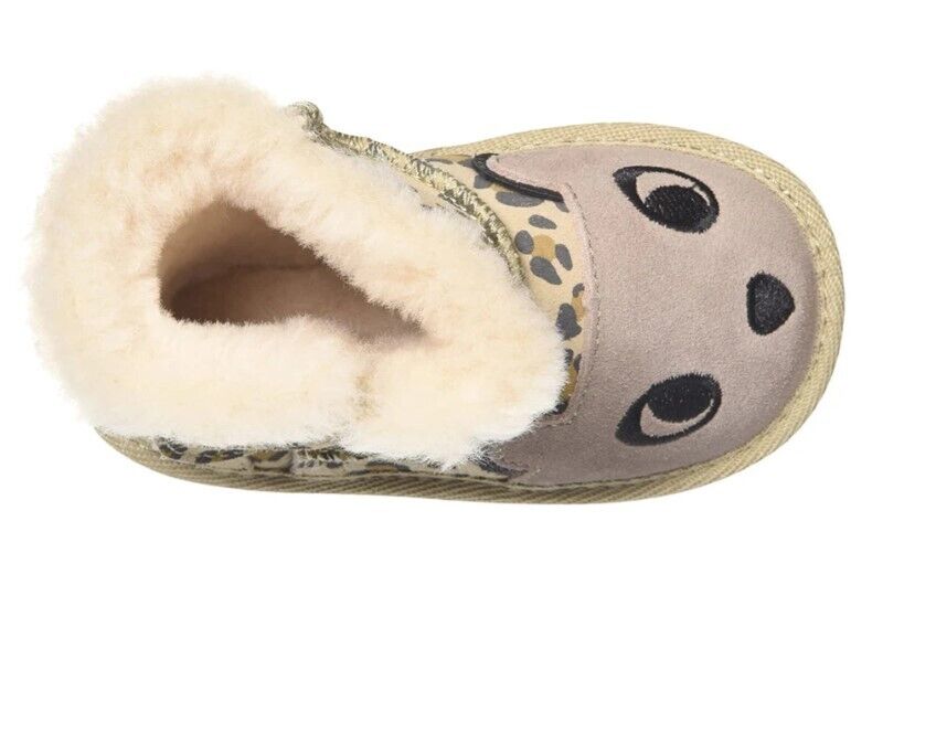 EMU AUSTRALIA Cheetah Kids Walker Baby Winter Boots B111005-SAND Brand New - AllSportsWearUSA