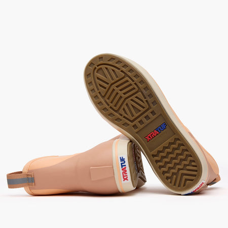 XTRATUF Women's Ankle Deck Boot XWAB-700 Peach Fuzz