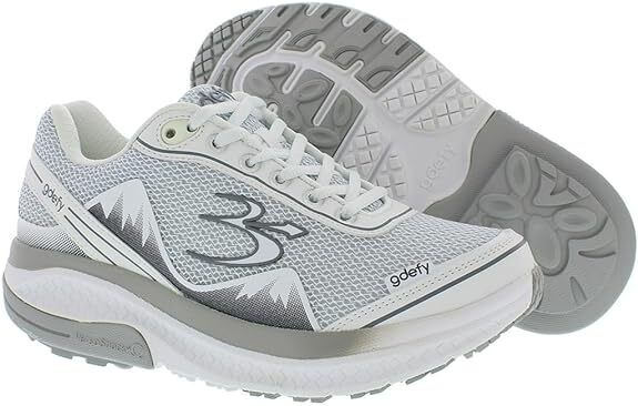 Gravity Defyer Women's Gdefy TB9024FWS M White Sneaker Brand New - AllSportsWearUSA
