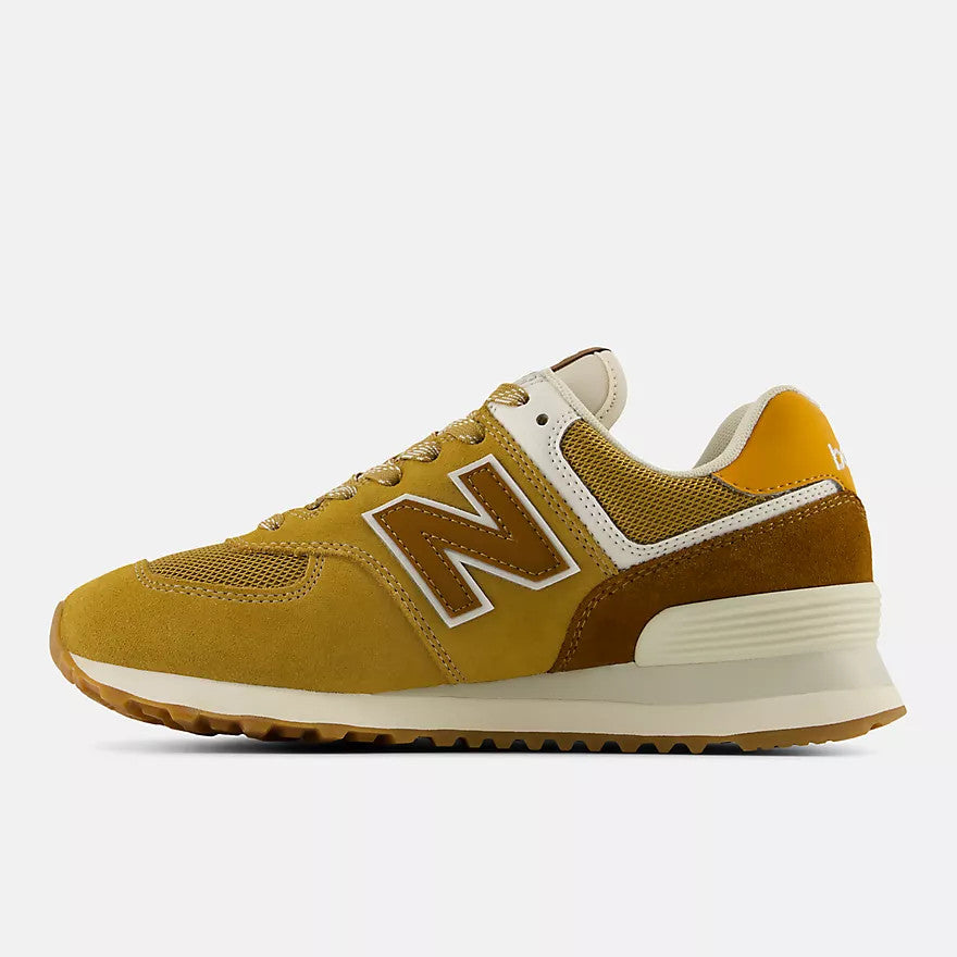 New Balance Women's 574 Shoes W5748RO Stucco with Breakfast Tea