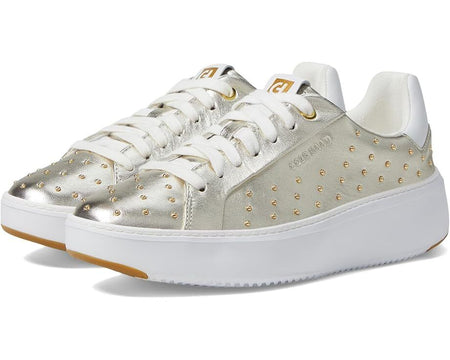 Cole Haan Grandpro Topspin Sneaker Women's W30148 Soft Gold Brand New