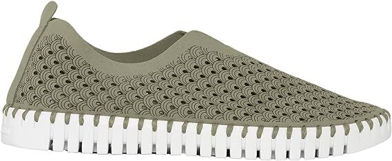 Ilse Jacobsen Womens  Army Tulip 139-410 Slip-on Sneaker