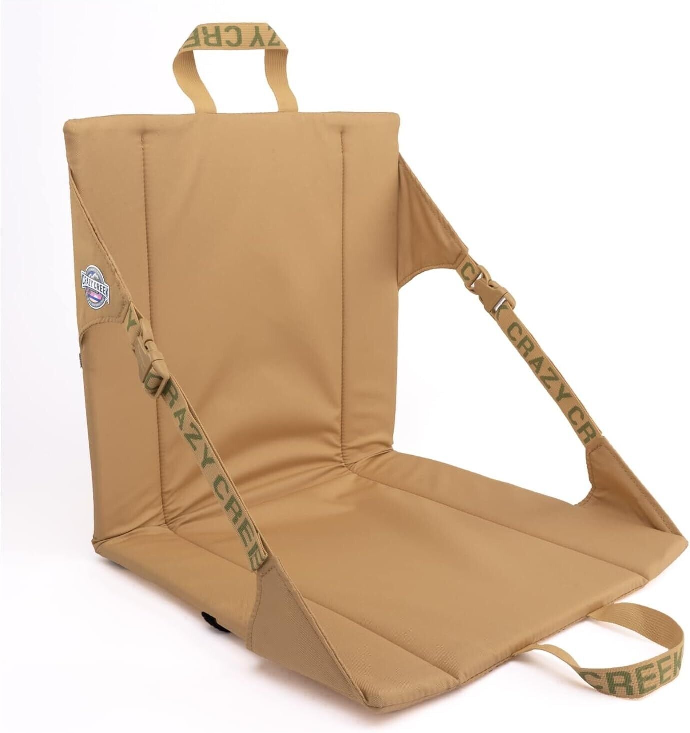Crazy Creek Original Chair Versatile and Water Proof Coyote Tan 1020-138 NEW - AllSportsWearUSA