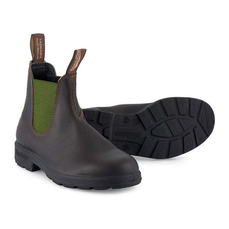 Blundstone Original 519 Chelsea Men's Boot Stout Brown / Olive - AllSportsWearUSA