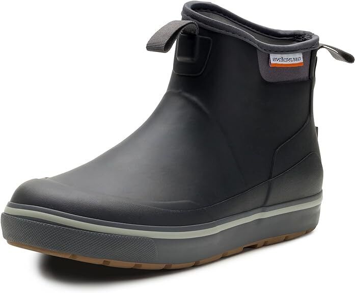Grundens Deck Boss Ankle Boot Black 60008-001 Men's Brand New