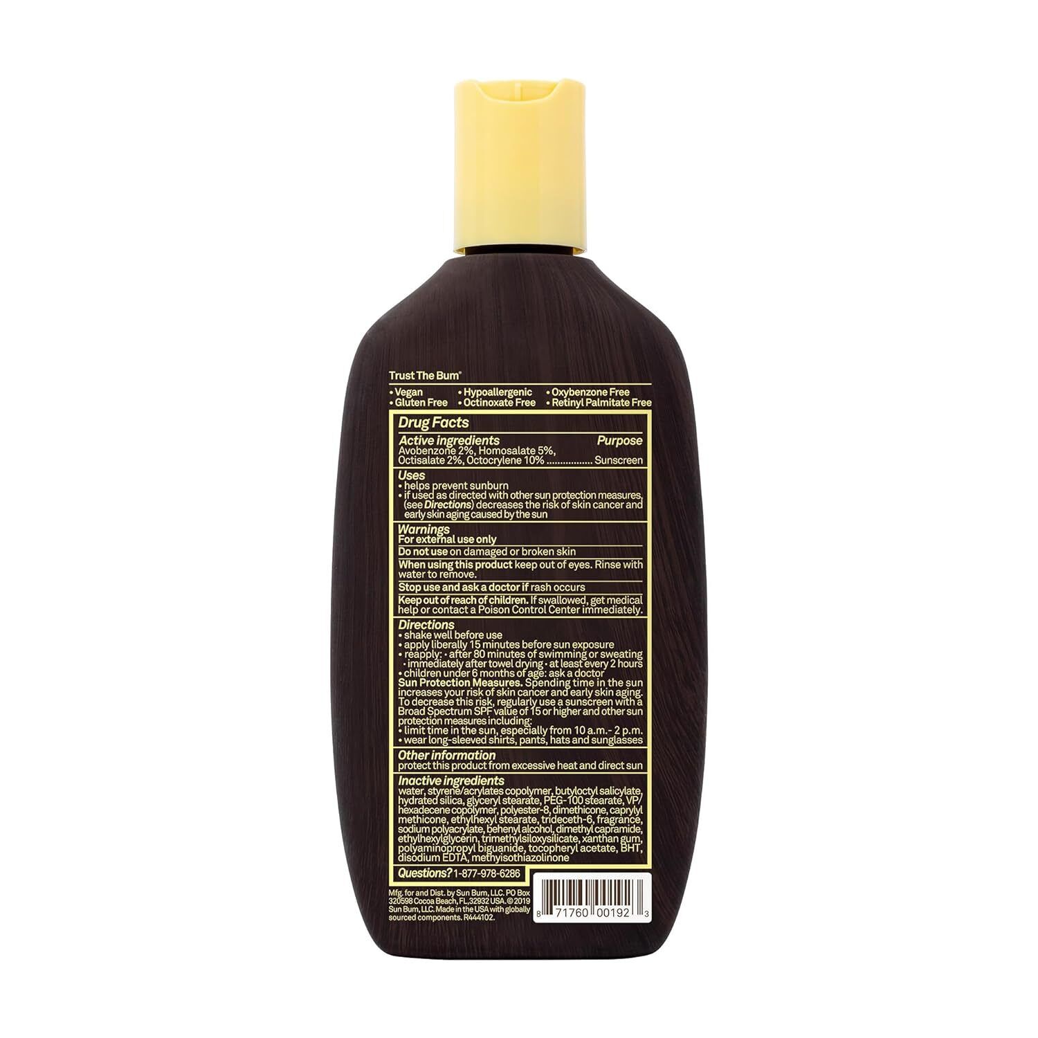 Sun Bum Original Sunscreen Lotion SPF 15 8 oz 3 PACK 112025 BRAND NEW - AllSportsWearUSA