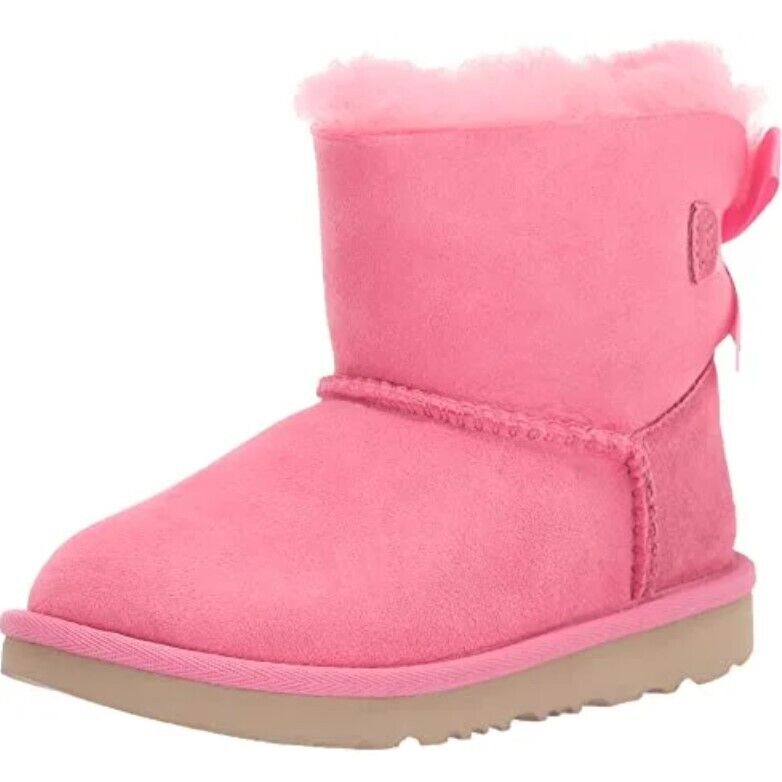UGG Kids Mini Bailey Bow II 1017397T-PA (Toddler) Girls Shoes SIZE 7 Brand New - AllSportsWearUSA