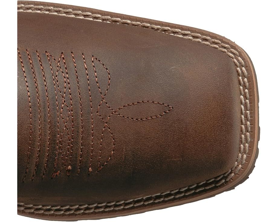 Ariat Men's Hybrid Rancher Distressed Brown Square Toe Boots 10023175 Brand New