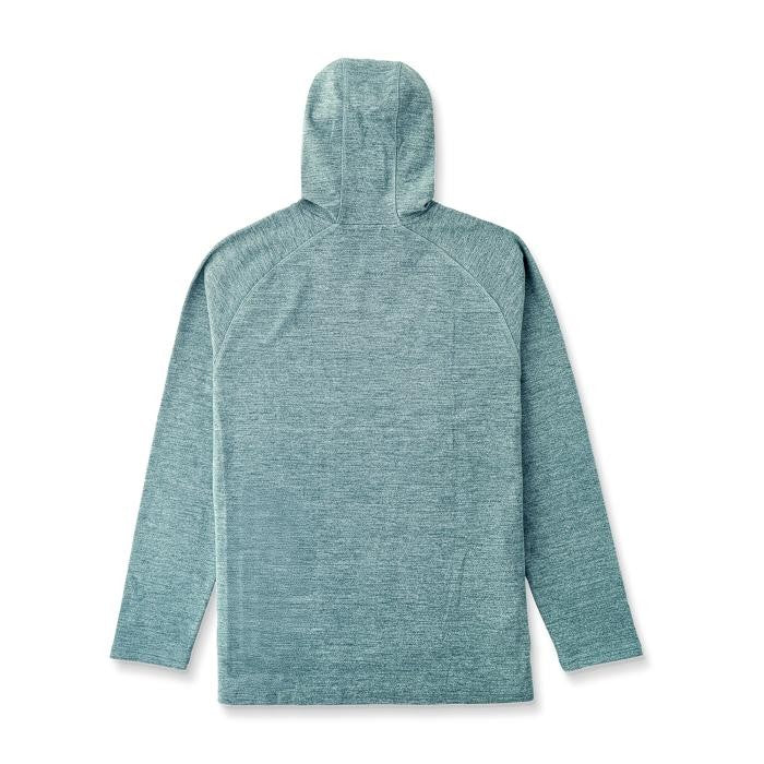 AFTCO Men's Coastal Layer Hoodie - Dark Sea Heather - S
