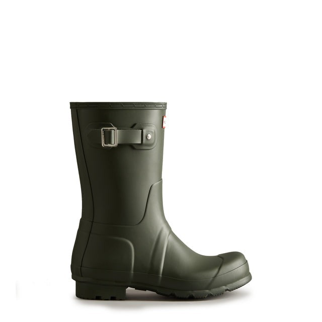 Hunter Men's Original Short Rain Boots MFS9000RMA-DOV Dark Olive