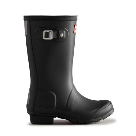 Hunter Big Kids Original Rain Boots Black