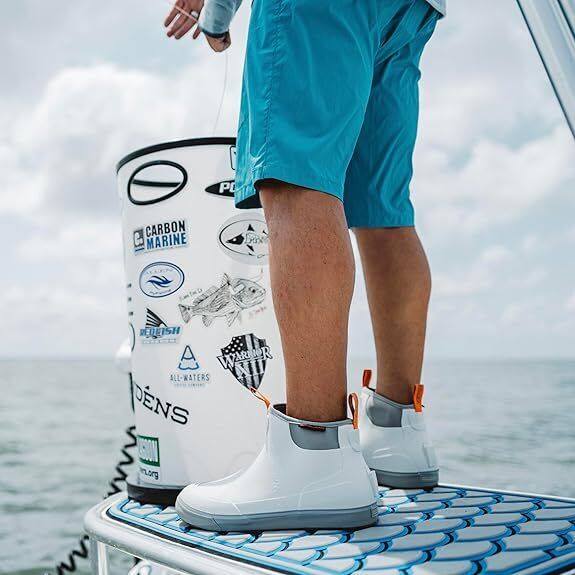 Grundens Men’s DECK-BOSS Ankle Boot Durable Waterproof 60008-101 - AllSportsWearUSA