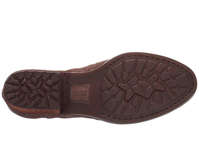 Born Kerri Women's Dress Zip Boots D89955 Taupe Leather