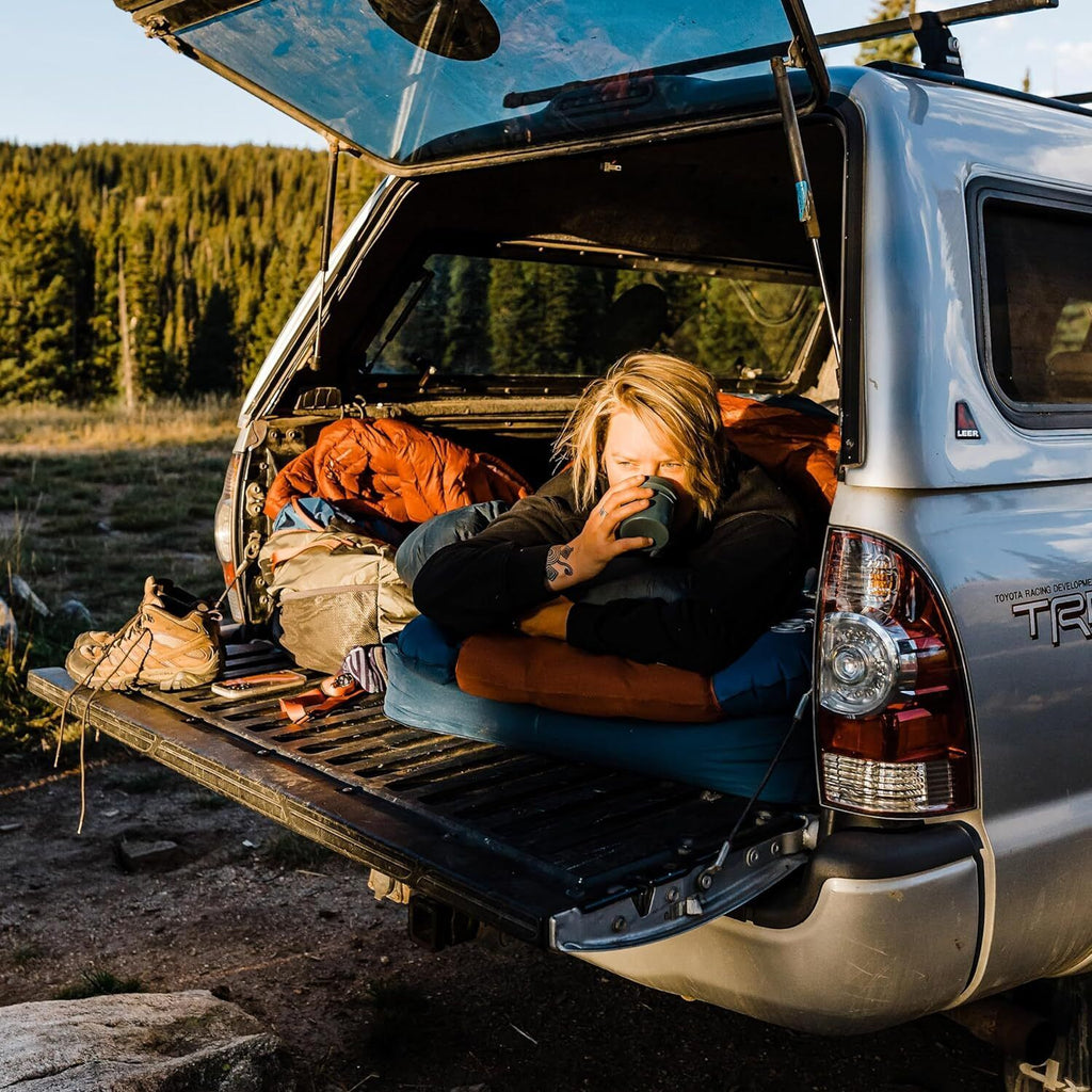 Big Agnes Boundary Deluxe 20” x 78” Gibraltar Sea Long Insulated Sleeping Pad - AllSportsWearUSA