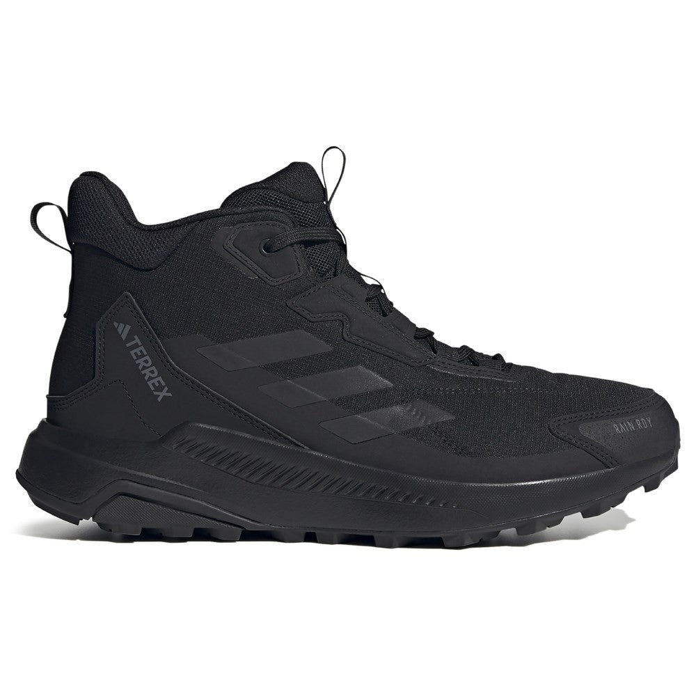 Adidas Men's Terrex Anylander Mid Top Rain.rdy Hiking Sneaker ID0898 Black Grey