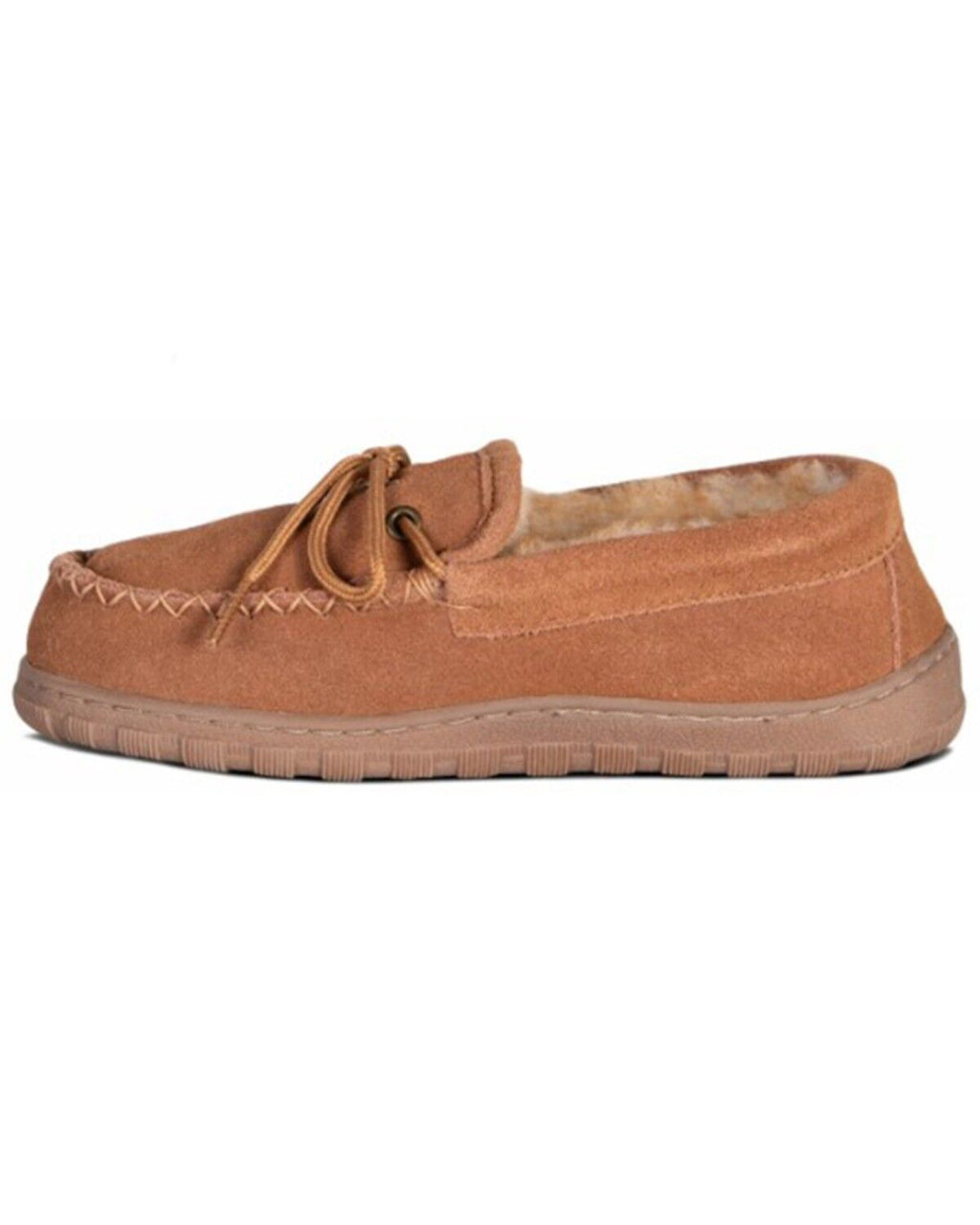 Cloud Nine Sheepskin Ladies Moccasin Indoor/Outdoor Slippers - Chestnut L NEW - AllSportsWearUSA