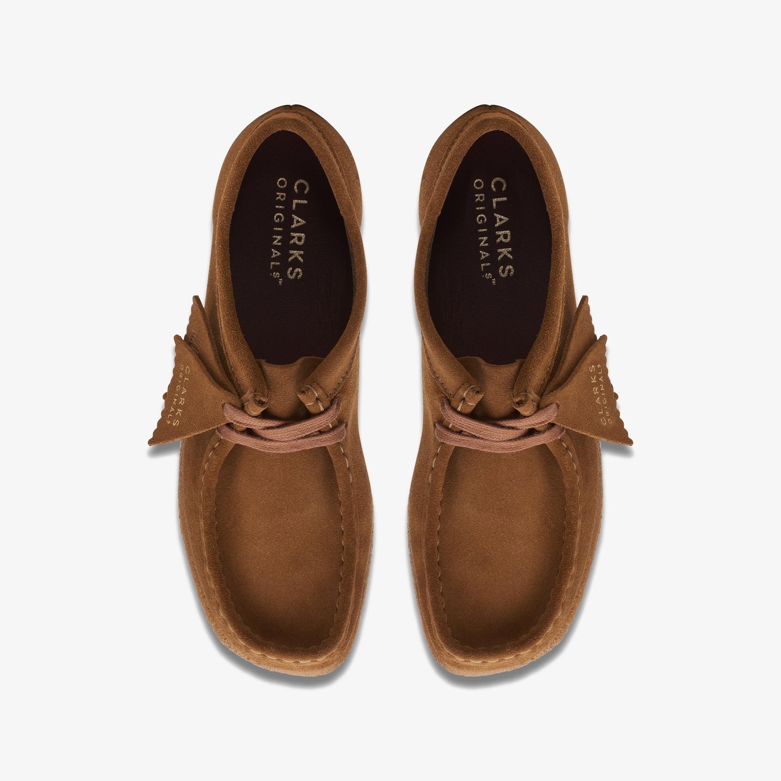 Clarks Women's Originals Wallabee Cola Suede  Leather 26168668 Brand New