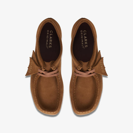 Clarks Women's Originals Wallabee Cola Suede  Leather 26168668 Brand New