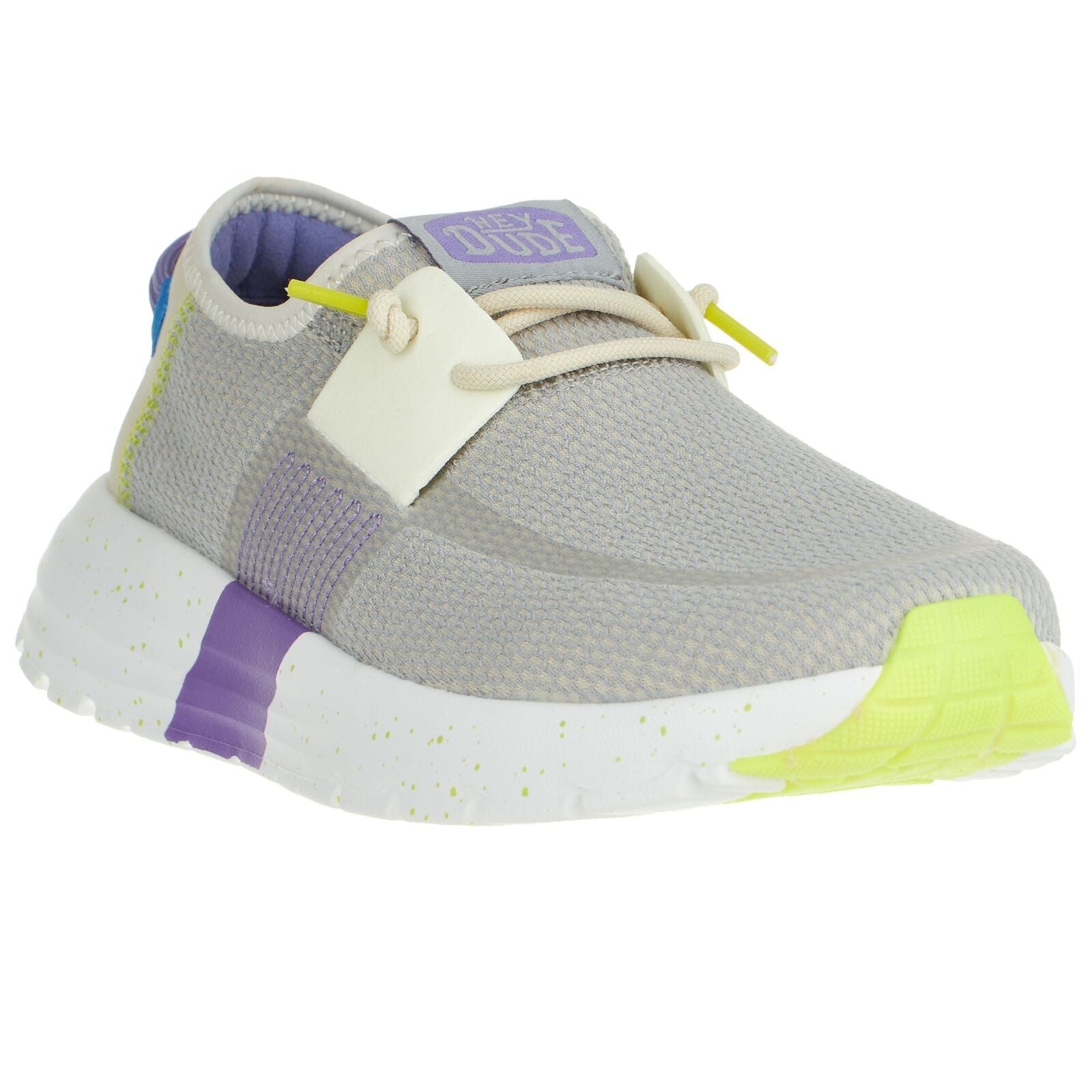 Hey Dude Sirocco Active Women's Casual Shoes Grey / Purple 41960-1OG - AllSportsWearUSA