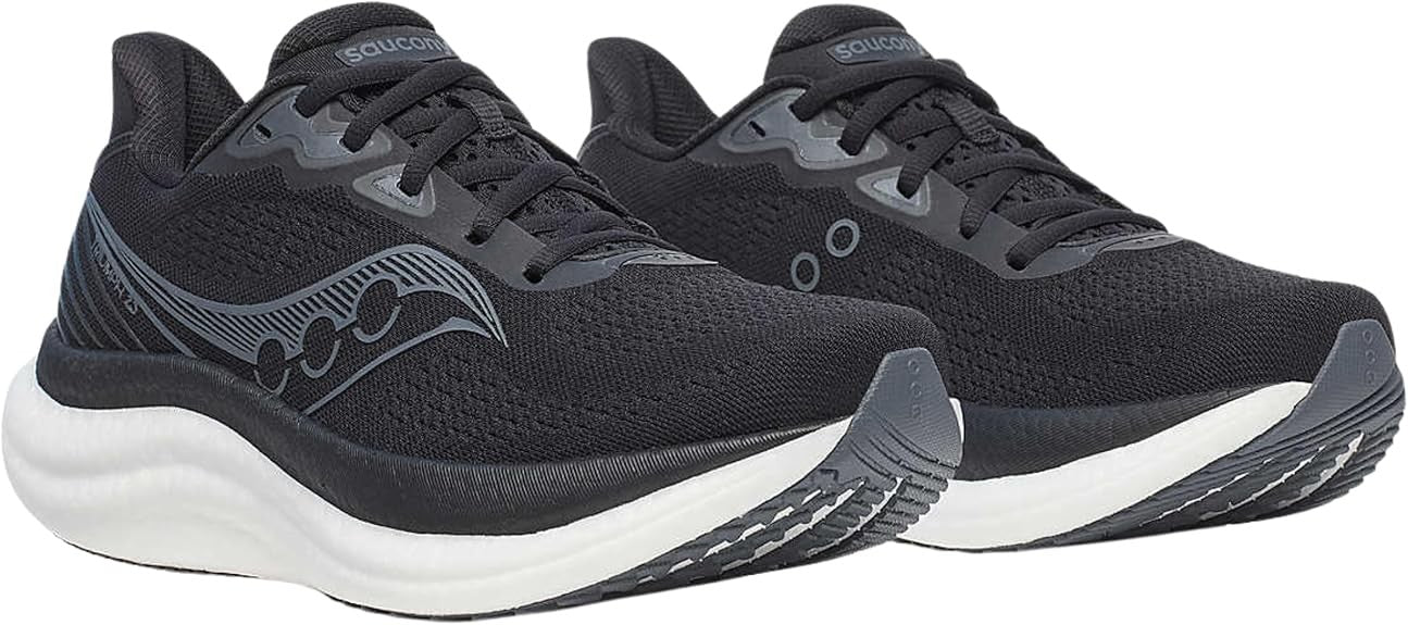 Saucony Women's Triumph 23 Sneaker S11023-200 Black/White