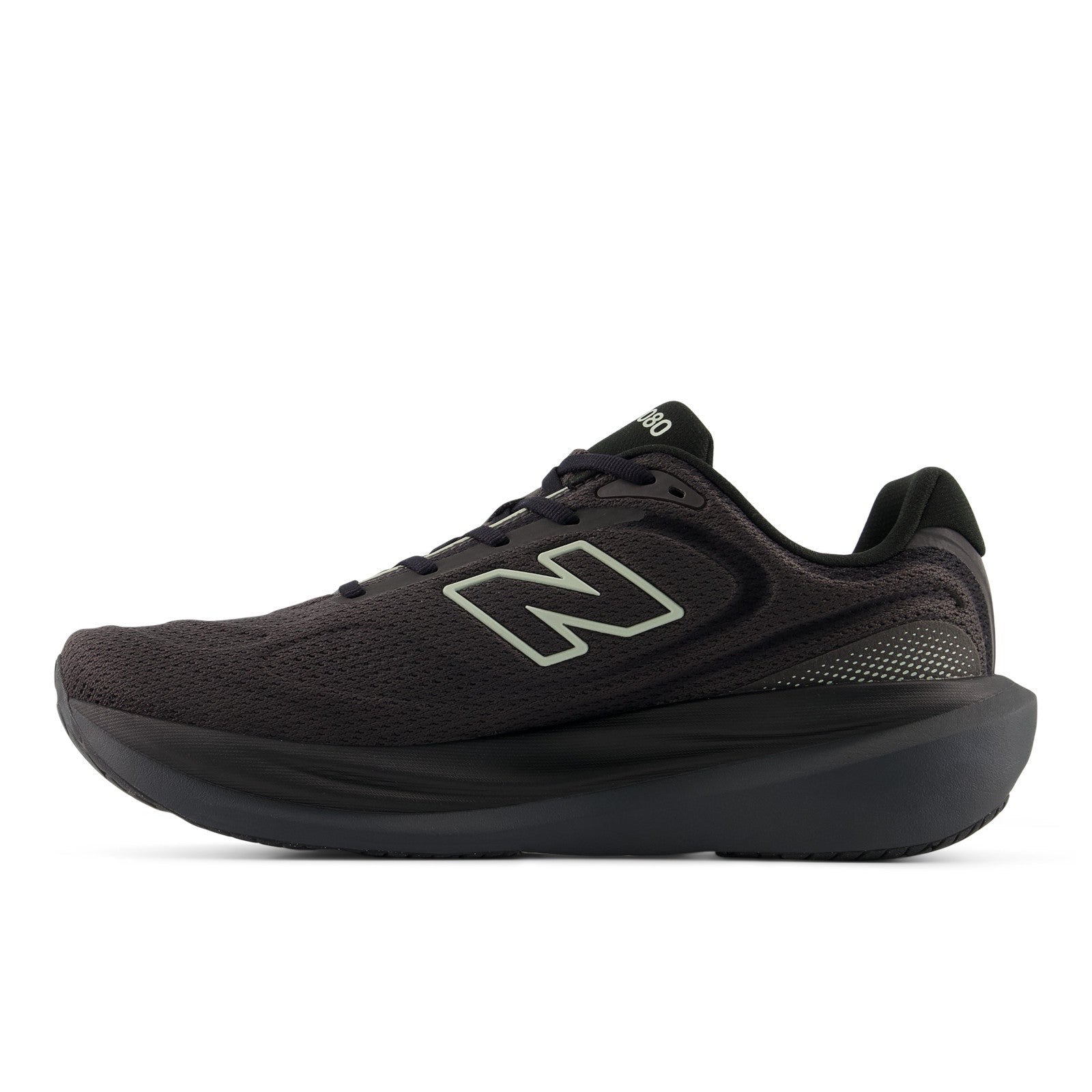 New Balance Men's 1080v15 Running Shoes Black/Faded Black/Olivine M10805MD