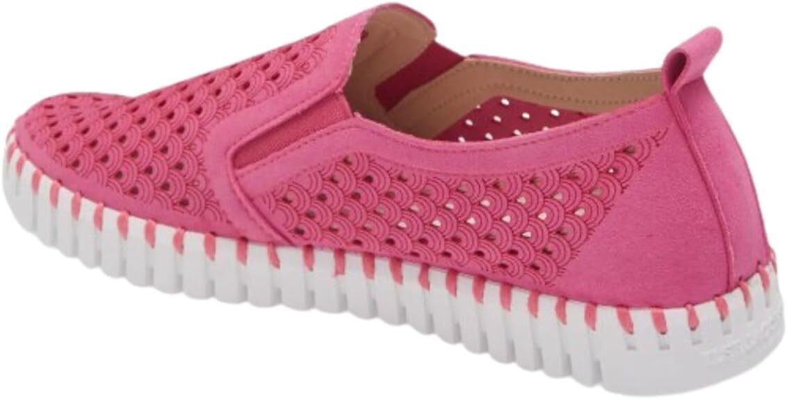 Ilse Jacobsen Womens Tulip 140 Rose Violet Flat Slipon Brand New - AllSportsWearUSA