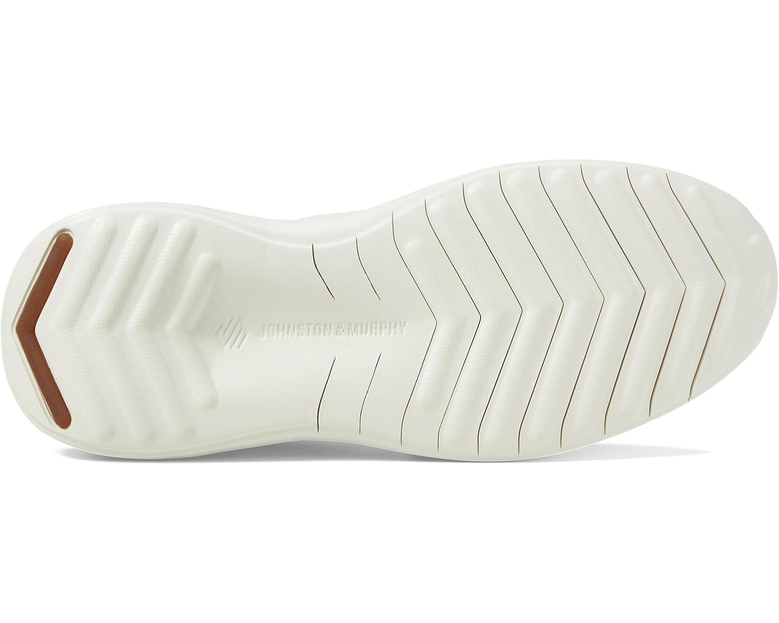 Johnston & Murphy Amherst 2.0 Knit Plain Toe Lace up Sneakers 25-0738 White Knit