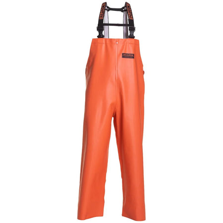Grundens Herkules 16 Men's Waterproof Fishing Bib Pants Orange 10096-800