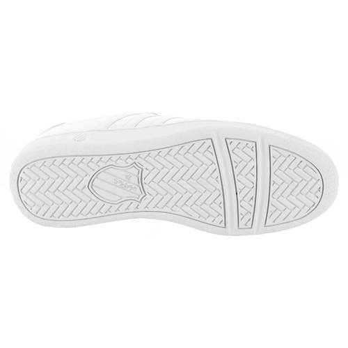 KSwiss Mens Classic VN Leather Sneaker WhiteGreen 07321168 - AllSportsWearUSA