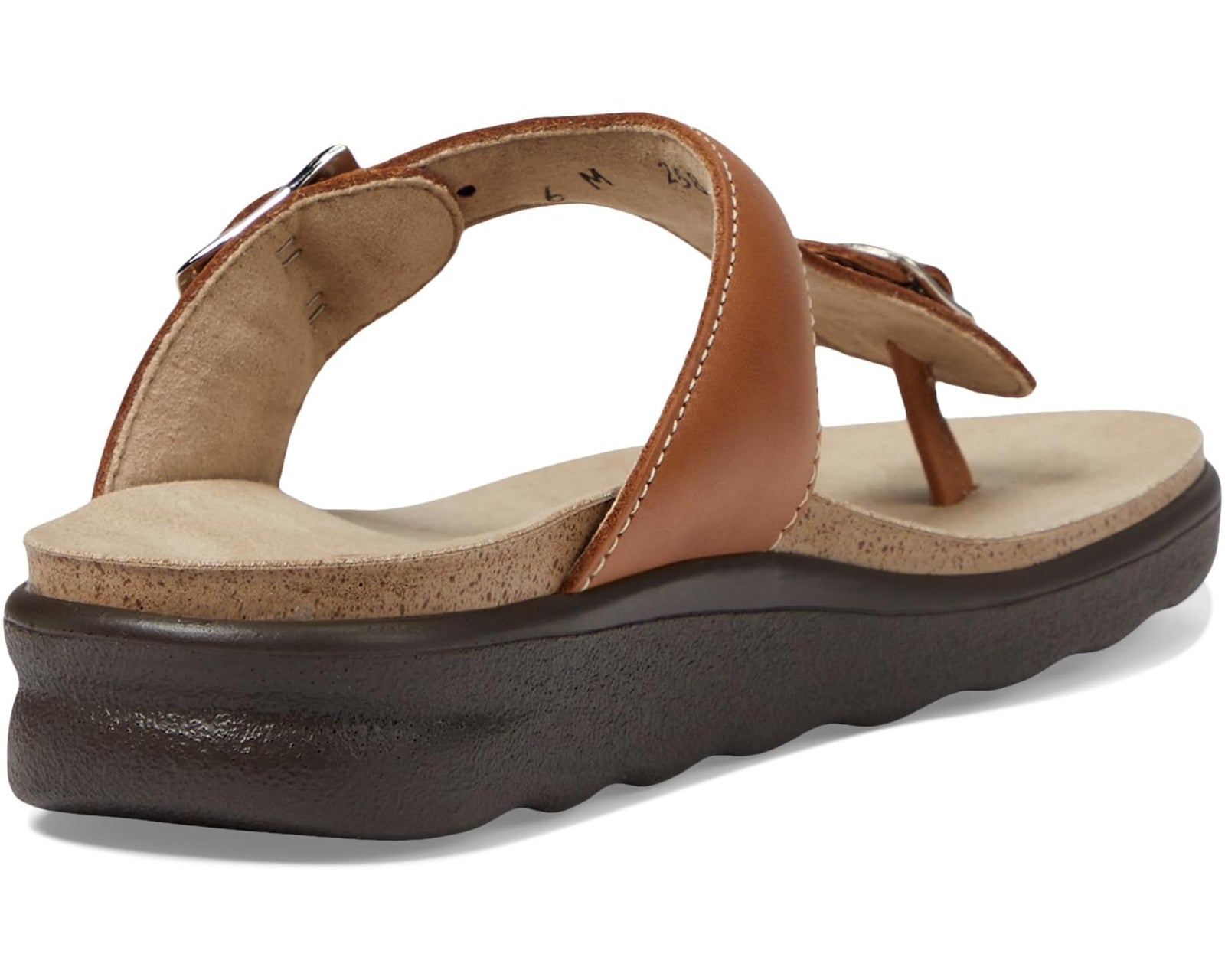 SAS Women's Sanibel Comfort Thong Sandal Caramel