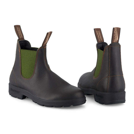 Blundstone Original 519 Chelsea Men's Boot Stout Brown / Olive - AllSportsWearUSA