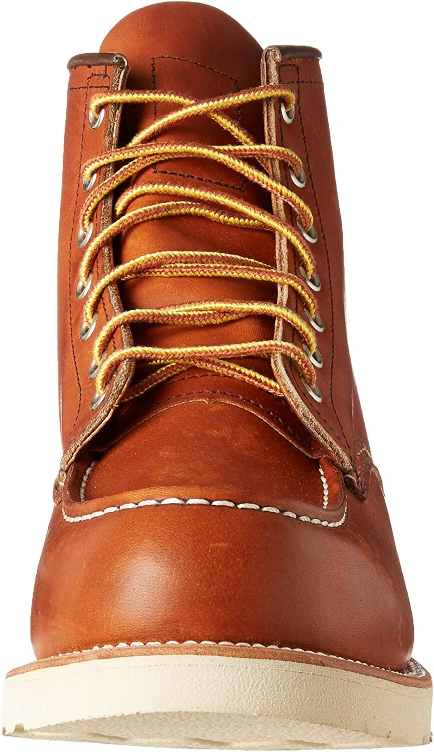 Red Wing Heritage Classic 6" Moc-Toe Work Boot # 875 Made in USA Oro Legacy