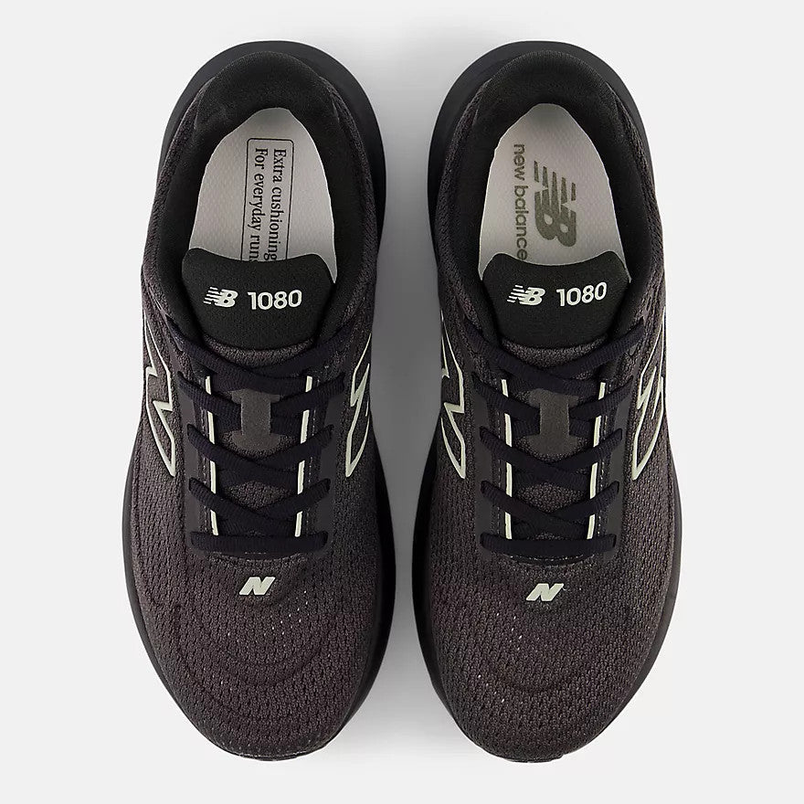 New Balance Women 1080 v15 Running Shoe Black Olivine W10803AW