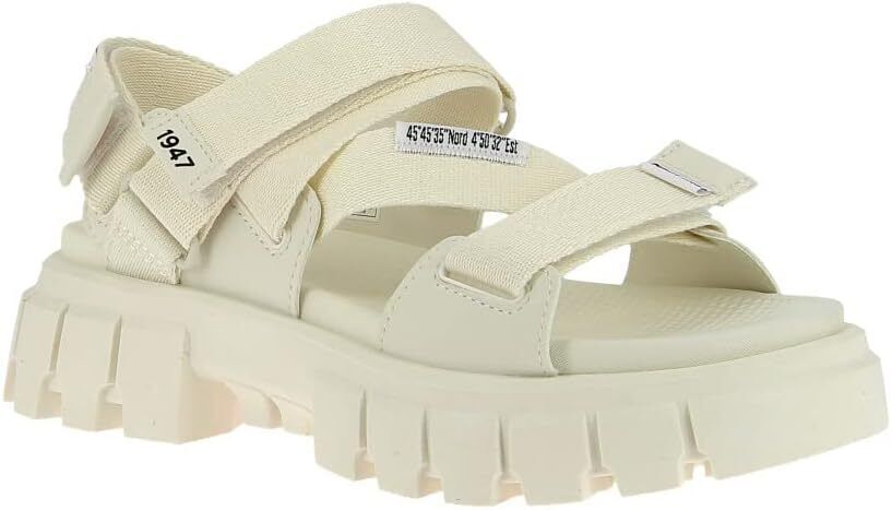 Palladium Womens Revolt 98578-116 Star White Sandal Brand New - AllSportsWearUSA