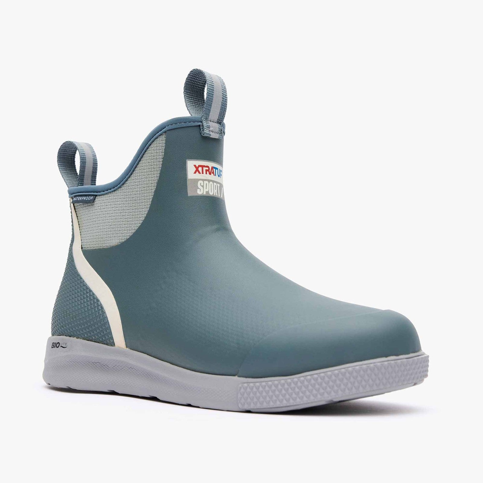 XTRATUF Men's Ankle Deck Boot Sport  XADSM-201 Stormy Blue