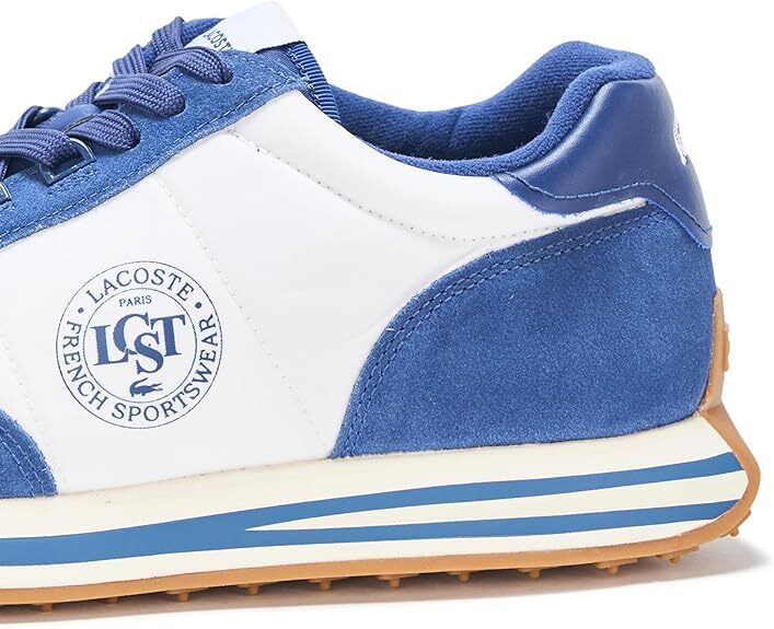 Lacoste Mens L-Spin Sneaker  Nvy/Wht 7-48SMA0063-092
