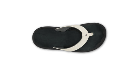OluKai Women's Sandals Ohana Bright White/Black 20110-WB40