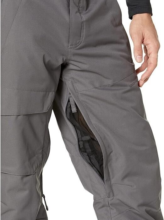 NWT Obermeyer Mens Style Orion Pant, Color Coal, Size L-XL - AllSportsWearUSA