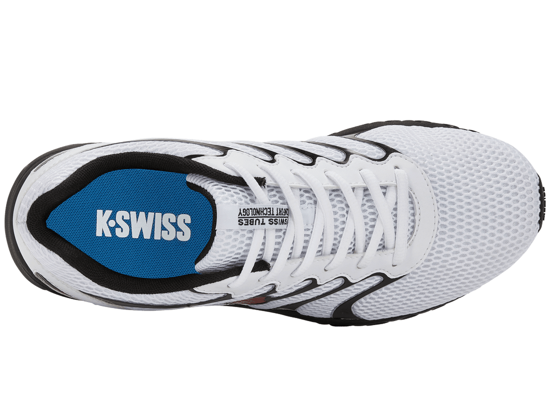 K-Swiss KSwiss Tubes Comfort 200 Running Shoe 07112-104 White/Black/Red