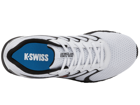 K-Swiss KSwiss Tubes Comfort 200 Running Shoe 07112-104 White/Black/Red