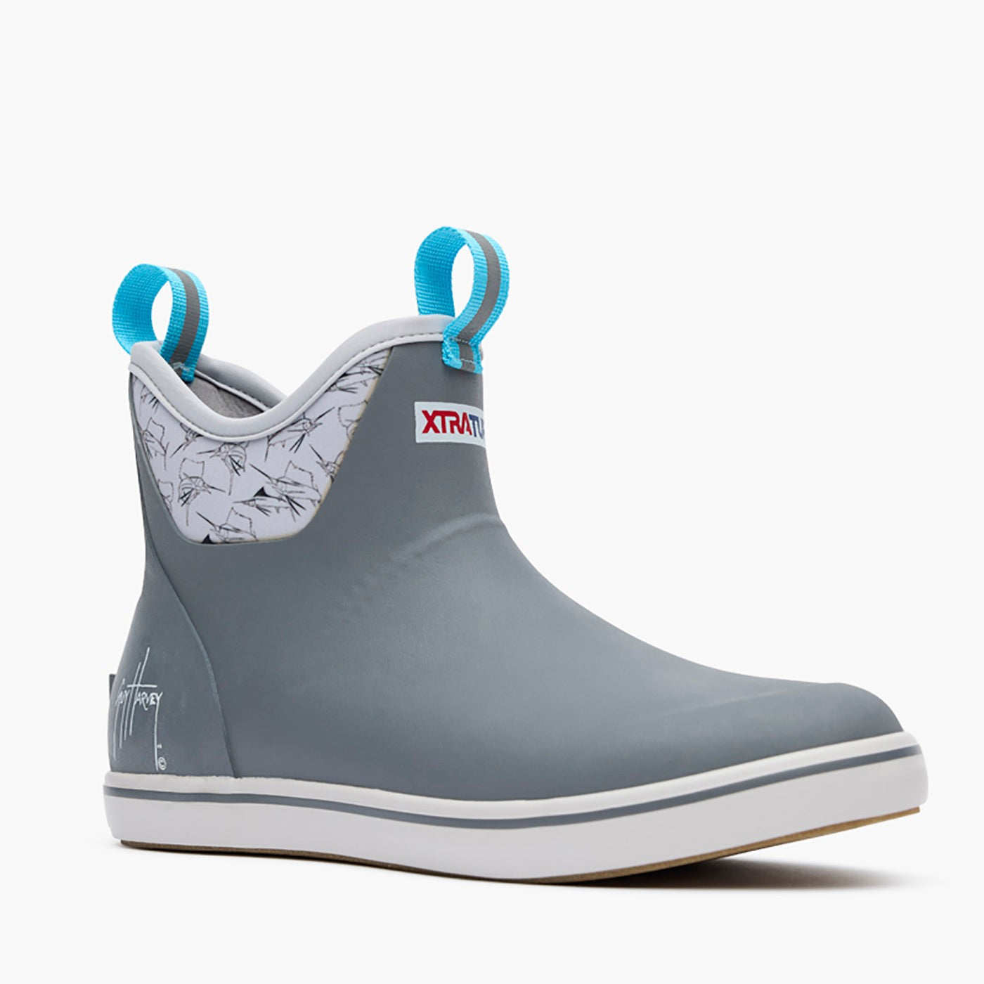 XTRATUF Men's Ankle Deck Boot XMABGHSS Guy Harvey